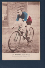 CYCLISME carte cycliste LUCIEN MICHARD Champion du Monde  amateurs 1923