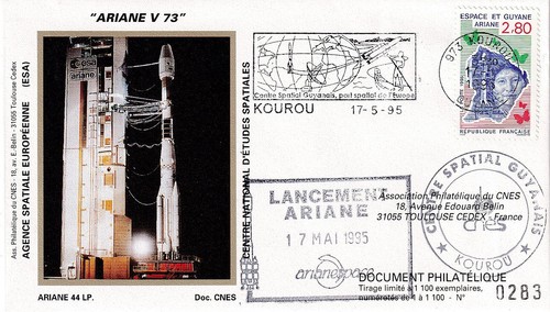 Cnes 1995 fusée ariane - cnes,