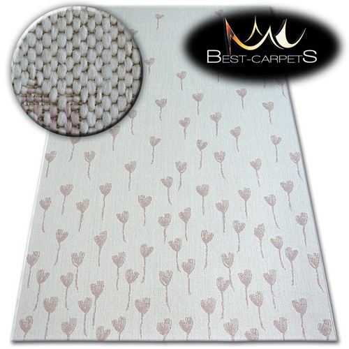 Tapis moderne crème - crème, en