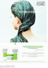 PUBLICITE ADVERTISING 116  2001  Jacques Dessange  les produits douce-argile