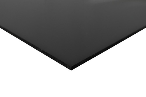 Buyplastic black polycarbonate - black,
