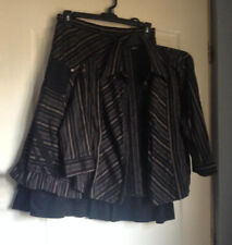 ensemble tailleur jupe noir