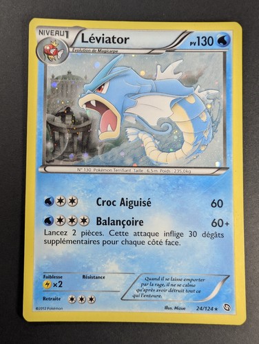 Pokemon leviator 124 rare - leviator, 24/124