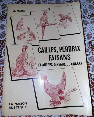 Livre chasse cailles perdrix - livre, /