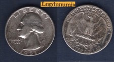 Washington Quarter Dollar 1951
