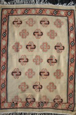 rare antique tapis kilim turc Balkans Turkish rug 163 x 126 cm