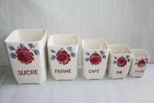 Série de 5 pots à épices