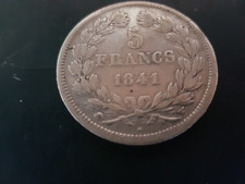 5 Francs louis Philippe I 1841