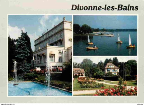 Carte postale divonne - postale,