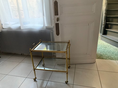 Desserte laiton verre - desserte, en