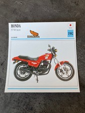 CARTE FICHE MOTO collection ATLAS HONDA FT 500 ASCOT