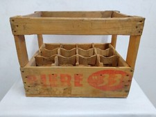 Caisse À Bouteilles Publicitaire Bois "Bière 33 Export" Ancienne