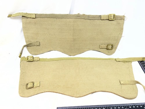 Paire guêtres militaires - de,