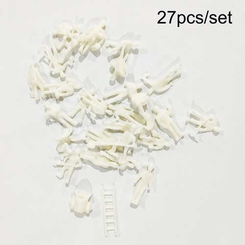 Ensemble figurines blanc - ensemble,