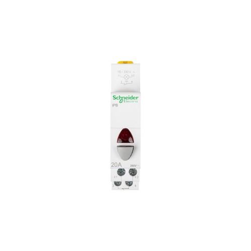 Bouton poussoir modulaire 20a - poussoir,