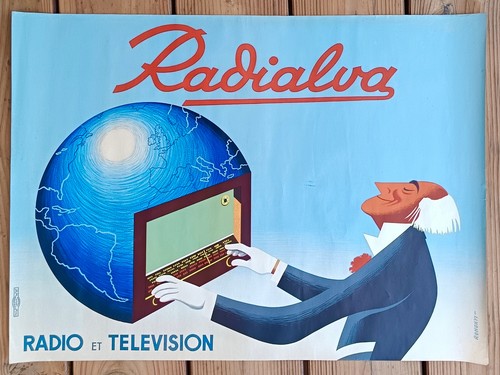 Affiche radiola années - affiche, 60
