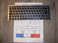 Clavier AZERTY pour SONY VAIO PCG-3D1M VGN-FW21E