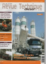 revue technique Diesel Renault trucks Premium DCi 11 311 361 412 RTD camion