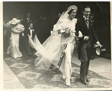 Mariage de la princesse autrichienne Irma Windisch Graetz et du prince Franz Win