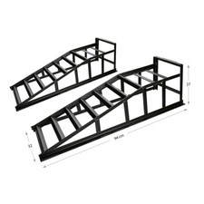 2 pcs Rampes en acier de