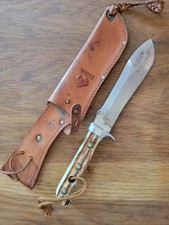 Puma Couteau De Collection De Chasse White Hunter 6377 Avec Etui Cuir P2243