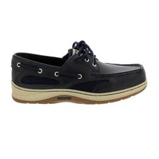 Sebago Clovehitch II, Pleine Fleur Cuir Ciré, Bleu Marine, Échangeables, 7000G