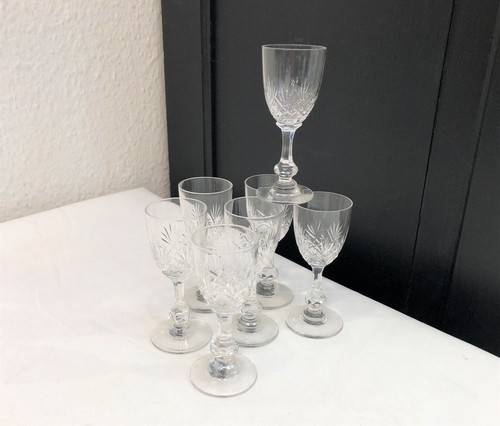 Verre liqueurs en cristal - verre,