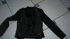 34/36 TS veste coton noire