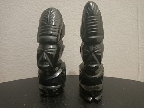 Statues obsidienne maya - 2,