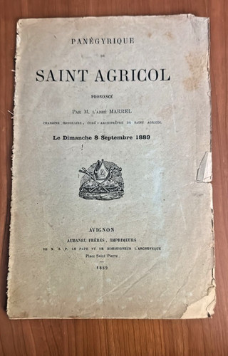 Marrel panégyrique de - marrel,