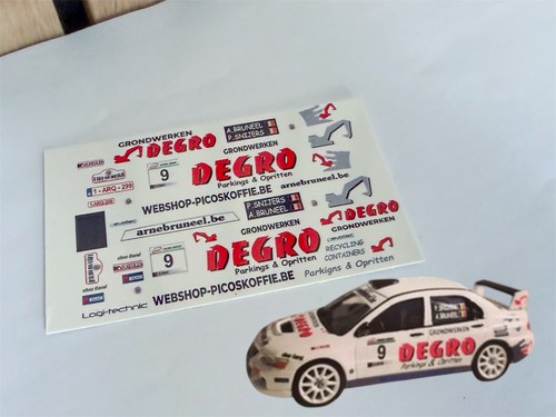 Décalcomanies pour - 1/43,