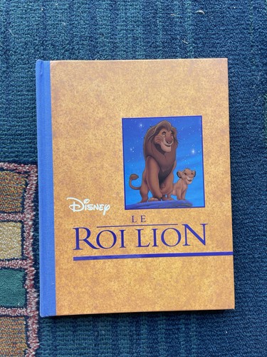 Livre roi lion disney - lion,