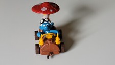 SCHTROUMPF EN VOITURE CHAMPIGNON   Schleich n°40232 VINTAGE 1999