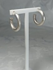 créoles Vintage argent 925