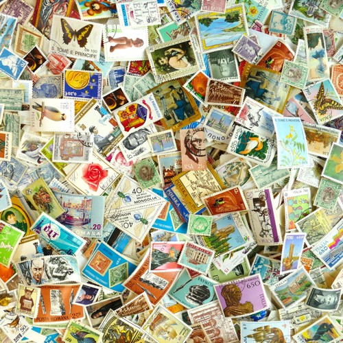 Timbres décollés tous pays