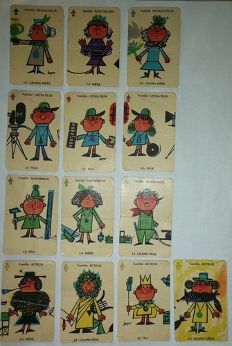 Jeu ancien des - , familles
