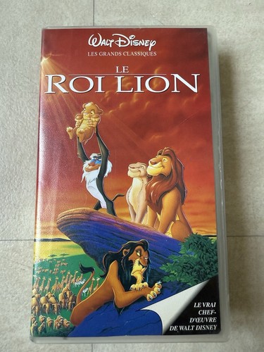 Cassette vidéo vhs roi - cassette,