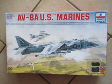 AV-8A U.S. " MARINES ", ( HARRIER ), ESCI, 1/72, 1983,  réf: 9051, ( revell ).