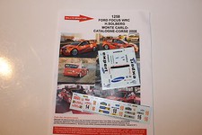 DECALS 1/43 FORD FOCUS SOLBERG