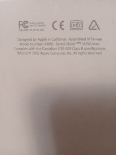 Apple mac ibook a1005 - ibook,