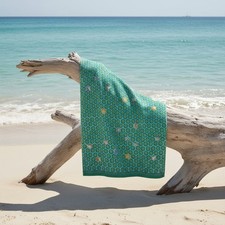 Serviette de plage éponge