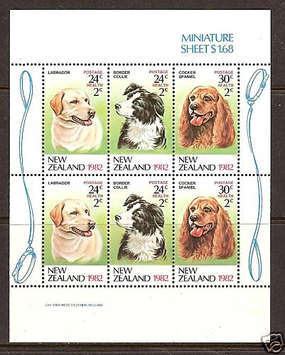 New zealand 114a collie - new,