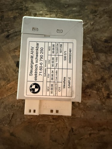 Tow bar ecu control - bar,