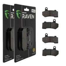 2 Kit plaquettes frein Av Ga et Av Dr Pour Harley-davidson Road Glide Custom 158