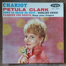 PETULA CLARK EP 4 TITRES (EX) SUBLIME COMPLET CENTREUR & LANGUETTE : Chariot