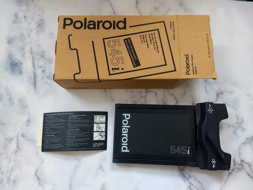 Polaroid 545i 4x5 film - polaroid,