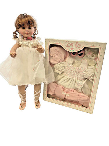 Corolle french girl doll - girl, 23"