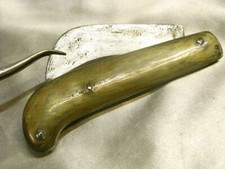 ??  COUTEAU POCHE PLIANT A GREFFER JARDINIER SERPETTE LAME ACIER FORGE KNIFE