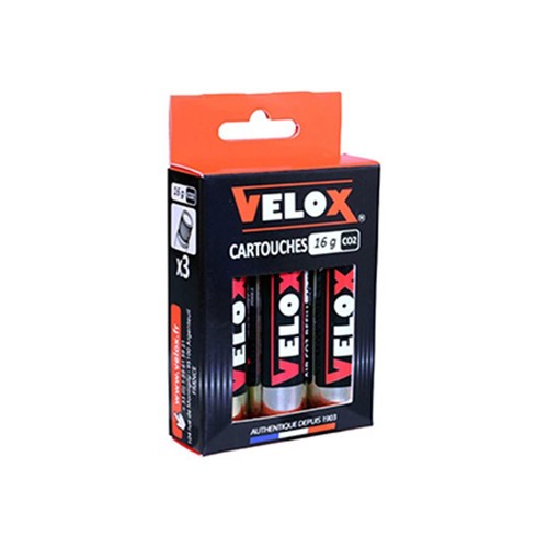 Cartouche co2 filete velox 16g - cartouche,