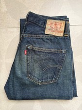 Levis LVC 501XX 1947 (475010148) W32 L34 555 USA Big E Selvedge Jeans Vintage